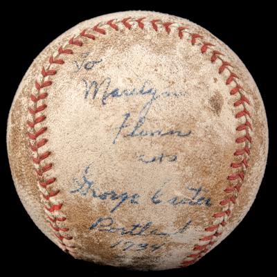 Autographed Baseball, George Caster