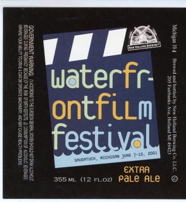 Label, New Holland Brewery Waterfront Film Festival