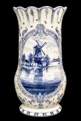 Umbrella Stand, with 'View Of Holland'