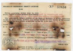 Michigan Trout License