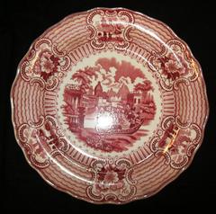 Pink Dinner Plate