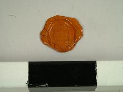 Seal, Impression Of The Seal Of The Arms Of Anstey