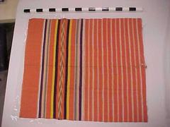 Fragment, Jaspe Or Ikat Weaving