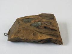 Wood Fragment With Embedded Bullet