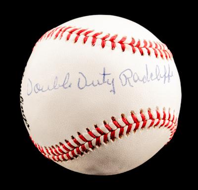 Autographed Baseball, Ted Radcliffe