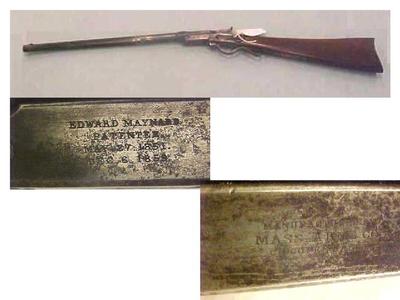 Carbine, Maynard Breech-loading Percussion, Model 1859