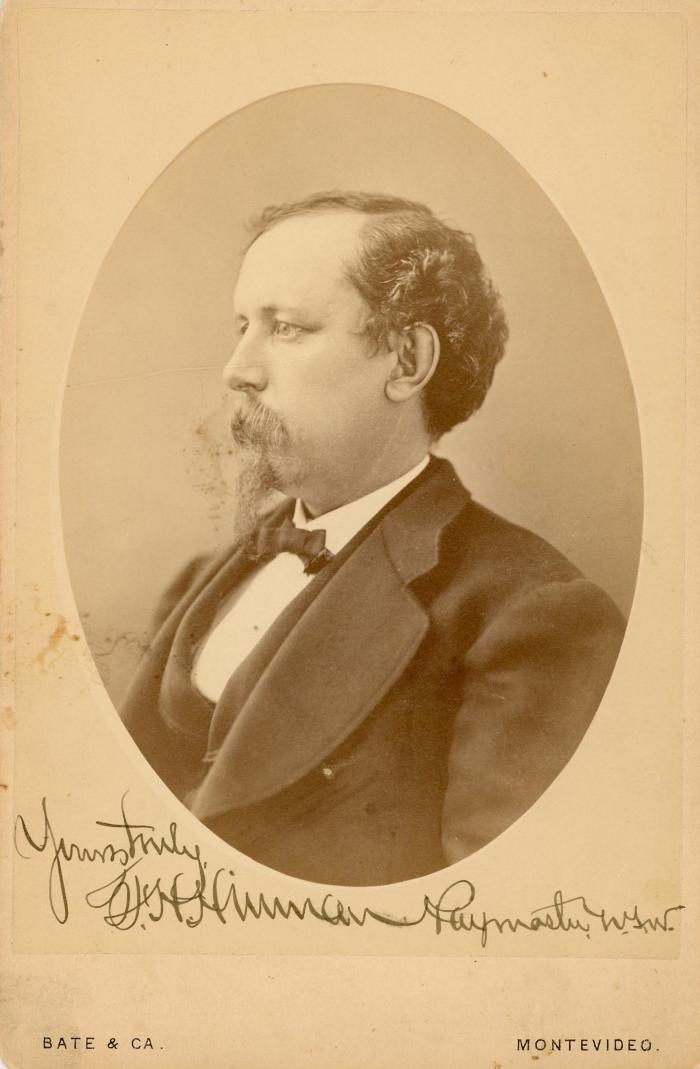 Autographed Photograph, Frank Henry Hinman