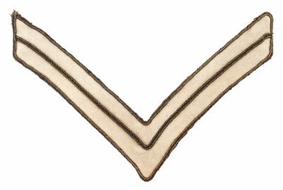 Chevrons, U.S. Army (infantry) Corporal (3 Of 4)