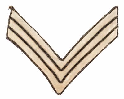 Chevrons, U.S. Army (infantry) Sergeant's (3)
