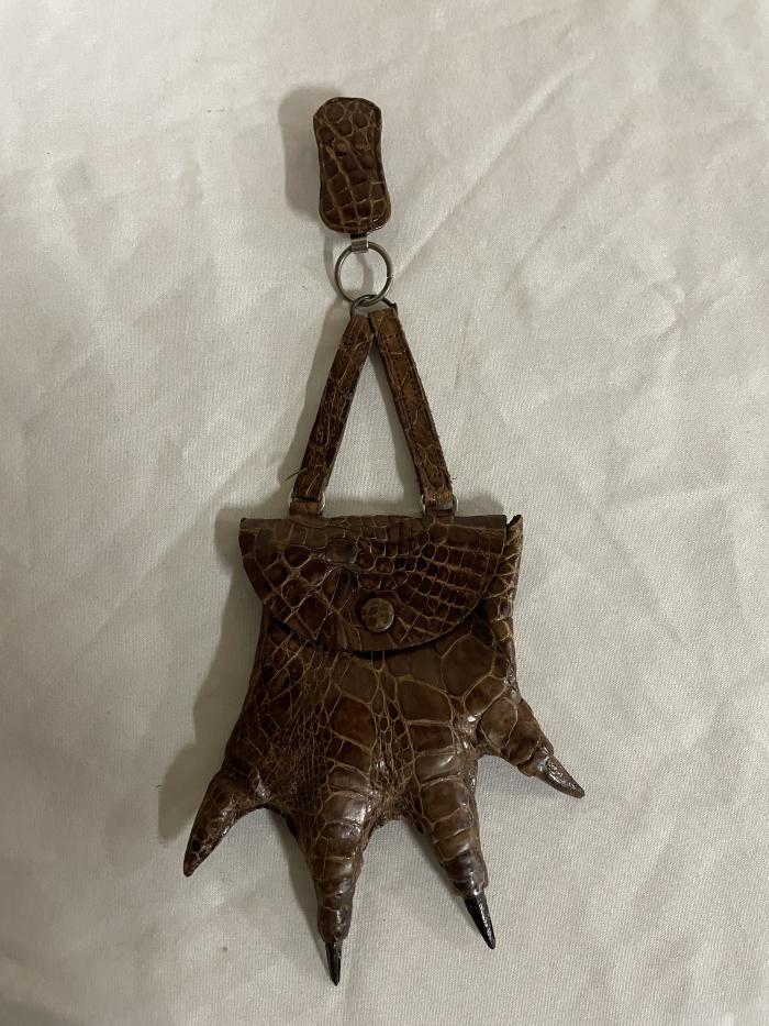 Alligator Foot Purse