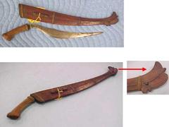 Bolo Knife And Sheath