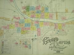 Map, 'seys' Numbre Map Of The City Of Grand Rapids, Michigan And Environs, 1912'