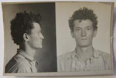 Photograph, Mug Shot, Ernest Wood
