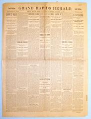Newspaper, The Grand Rapids Herald