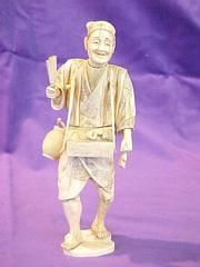 Carved Ivory Figure, 'the Doctor'