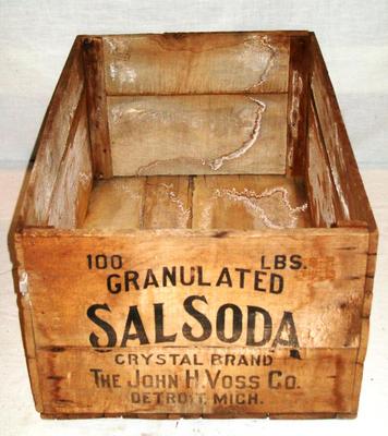 Shipping Crate, 'sal Soda'