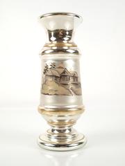 Vase, Mercury Glass