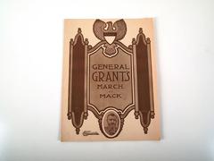 Music,  General Grant's March Sheet