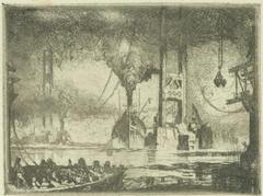 Print, 'At Mackinac Straits - State IV (Final; Edition State);  61/100' (4 Of 4)