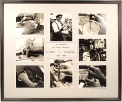 Photograph Panel, In Memory of Our Friend Reynold H. Weidenaar