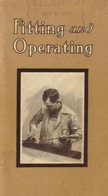 Trade Catalog, The Berlin Machine Works, Fitting and Operating