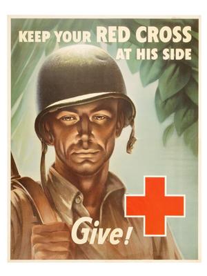 Poster, Keep Your Red Cross at His Side