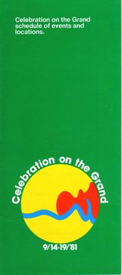Booklet, 'celebration On The Grand Schedule Of Events And  Locations'