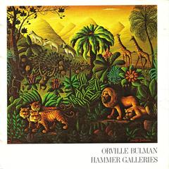 Booklet, Pictures Of Paintings By Orville Bulman On Exhibit At  The Hammer Galleries, New York, During October And November ...
