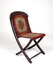 Child's Folding Wood Chair