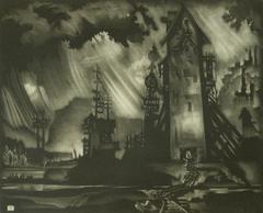 Print, 'Allouez Ahmeek - State I (Final; Edition State)' (1 Of 1)