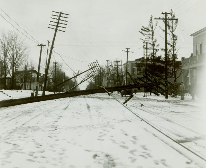 Photograph, Downed Power Lines