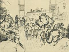 Print, 'Case Of The People - State IV (Final; Edition State);  40/100' (4 Of 4)