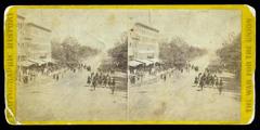 Stereoscopic Slide, #3323 Grand Review Civil War