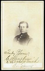 Photograph, Charles W. Calkins 1st Michigan Engineers Civil War