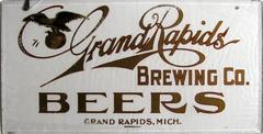 Sign, Grand Rapids Brewing Company Beers