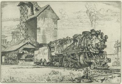 Print, 'Last Run - State IV (Final; Edition State)'  (4 Of 4)