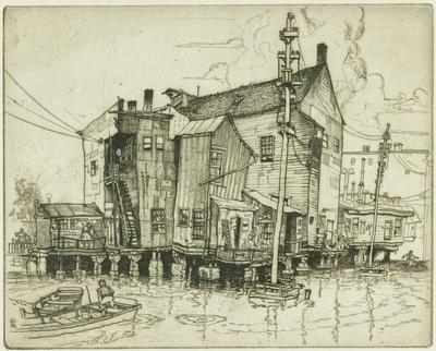 Print, 'Flat River - State III (Final; Edition State)' (3 Of 3)