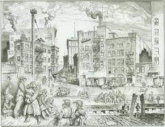Print, 'Eyes Of The City - State VIII (Final; Edition State);  36/200' (8 Of 8)