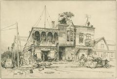 Print, 'Corner Hangout - State IV' (4 Of 4)