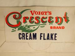 Flour Bag, Voigt's Cream Flake Flour