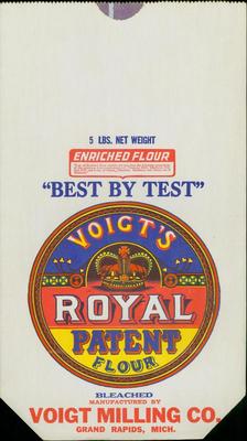 Flour Bag, Voigt's Royal Patent Flour