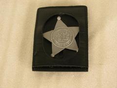 Police Uniform Accessory, I.D. Badge Holder