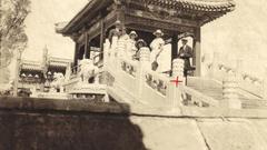 Photograph, Group On Marble Bridge
