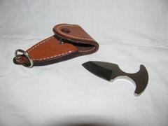 Push Knife and Sheath