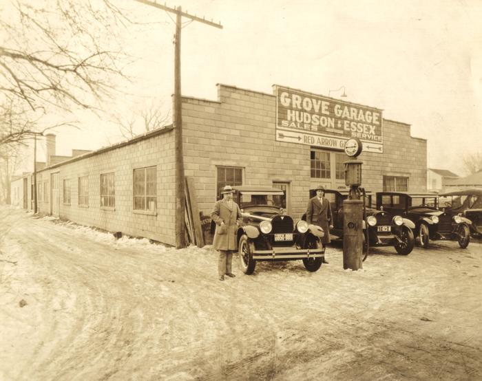 Photograph, Grove Garage, Hudson And Essex, Sales And Service