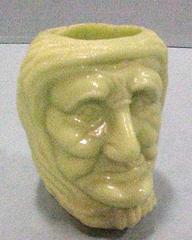 Toothpick Holder, Witch Head, Nile Green