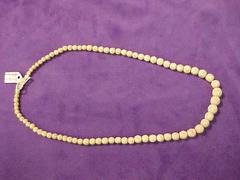 Necklace, Ivory Beads