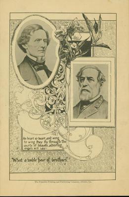Booklet, Sales flyer for"Life Speeches and Writings of Senator Benj. H. Hill, of Georgia" . 