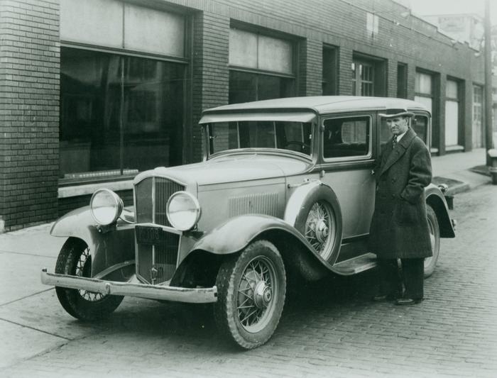 Photograph, Man Posing with De Vaux