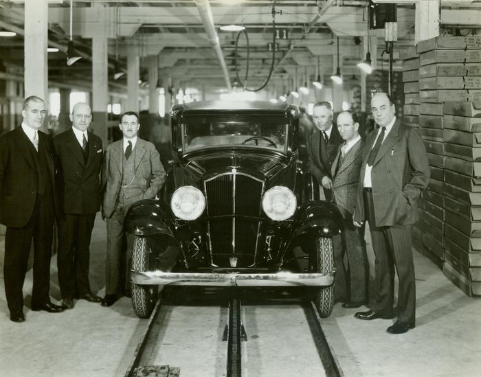 Photograph, First De Vaux Off The Assembly Line